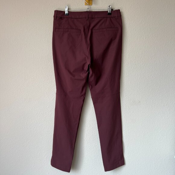 Lululemon Maroon Commission Pant Classic Warpstreme 32 x 29 - Picture 3 of 4